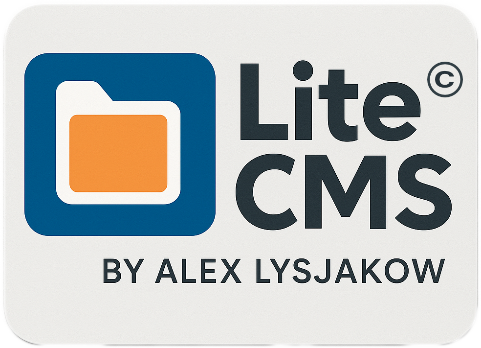 Lite CMS – by Alex Lysjakow